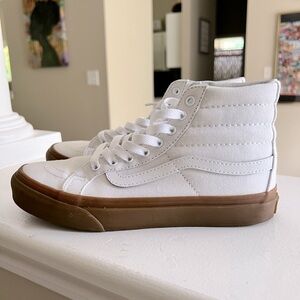 High-top Canvas Vans